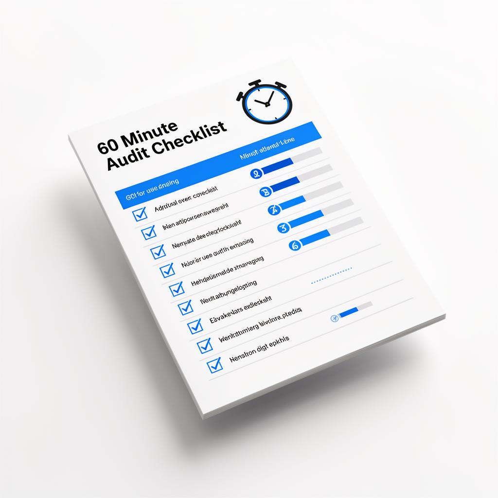 60 Minute Audit Checklist